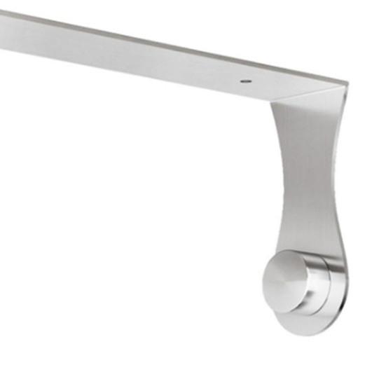 Yousheng Tissue Holder Under Cabinet Stainless Steel Kitchen Bathroom Rack Easy Installation Tissue Roll Clamp