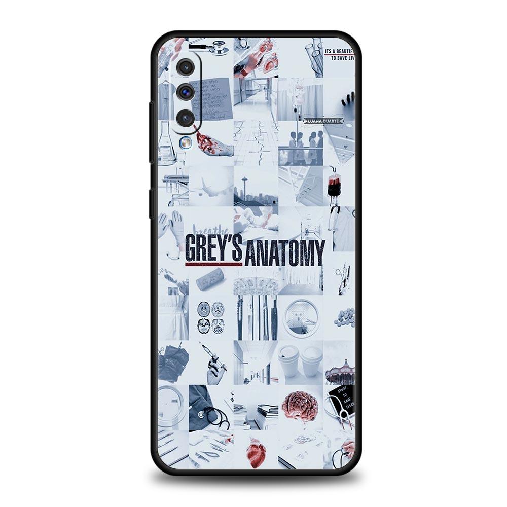 Greys Anatomy Phone Case for Samsung Galaxy A56 A36 A26 A16 A34 A24 A42 A22 A20 A12 A40 A30 A10 5G Soft TPU Cover Shell Fundas