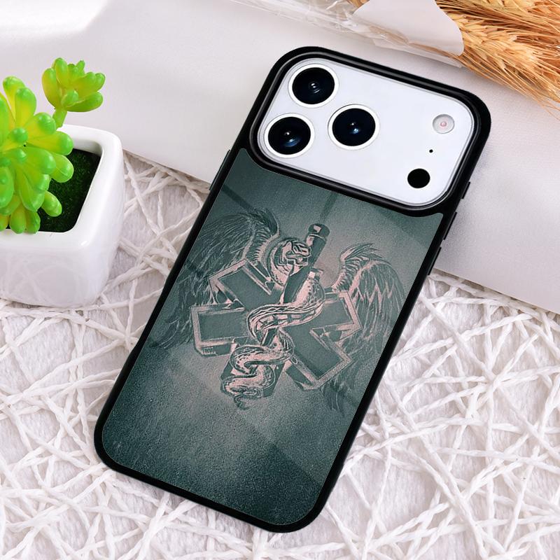 Emergency Medical Star of Life Phone Case for iPhone 17 Air 16 15 11 12 14 13 Pro Max Shockproof Cover