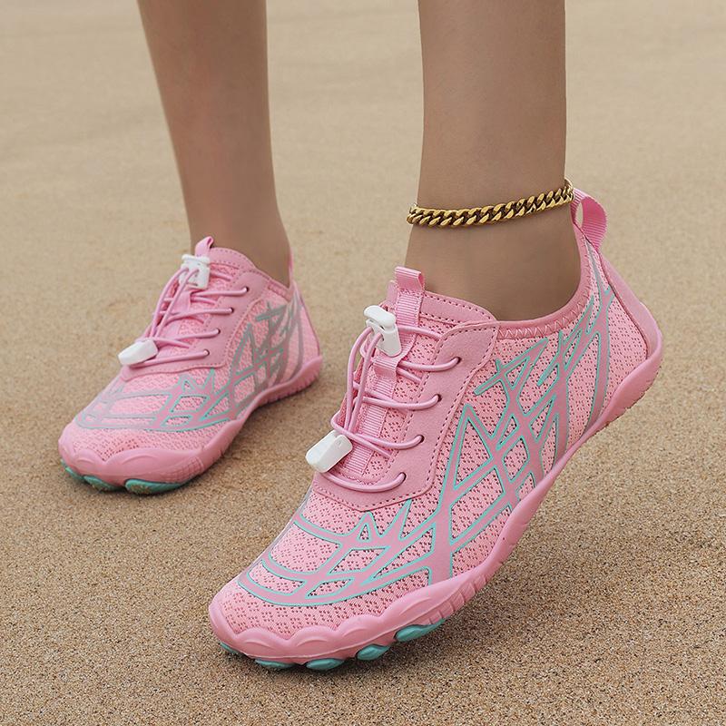 

MCTIN Hot Women s Water Shoes Barefoot One Stirrup Quick Dry Men s Aqua Shoes Diving Surfing Beach Yoga Swimming Fishing Sneakers 38 розовый