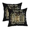 Floral Patterned Pillowcaseszipper Design, Decorative Pillowcase, 45X45 Cm Pillowcase