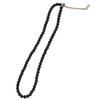 Bohemia Imitation Pearl Choker Necklace Long Black Pearls Necklace for Women
