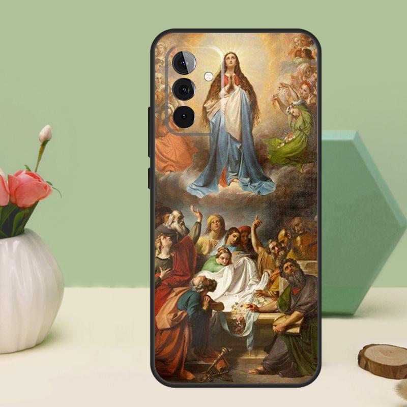 Virgin Mary of Hope Religious Art For Samsung Galaxy A26 A54 A34 A14 A52 A32 A12 A13 A33 A53 A15 A16 A36 A56 A06 A35 A55 Case