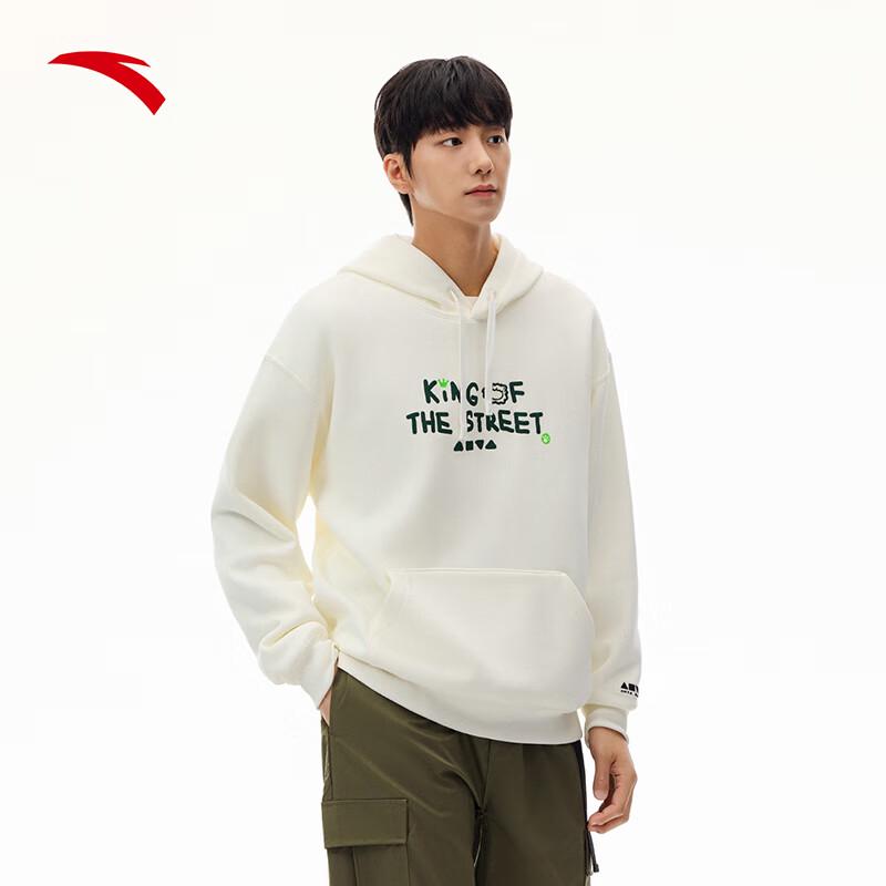 Anta Unisex Winter Fleece Pullover Sweatshirt