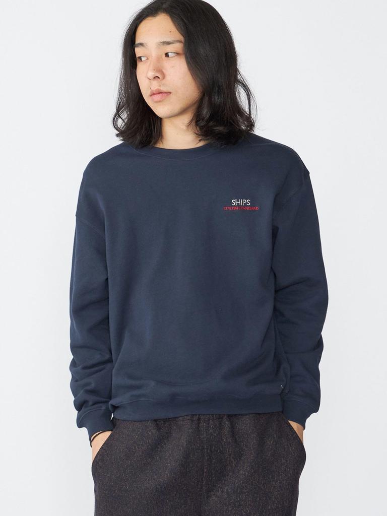 Ships SCREEN STARS STYLISH STANDARD Logo Embroidered Sweatshirt, Men's, Navy, Size XL, 112630045, Available Online First