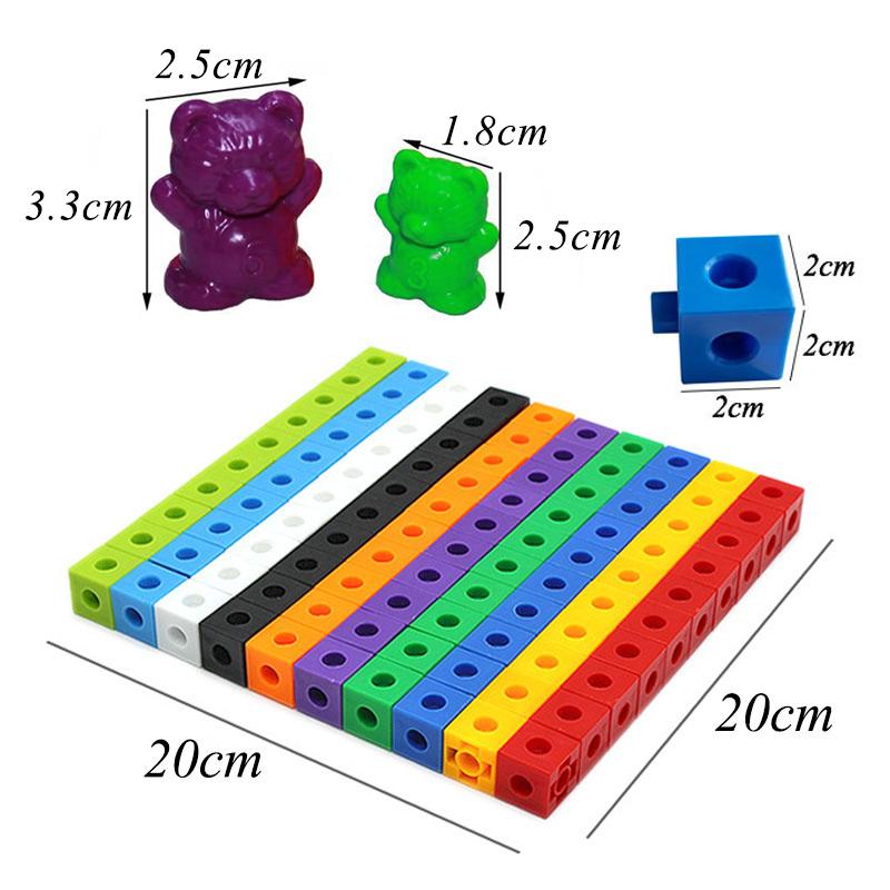 Rainbow Digital Arithmetic Learning Montessori Game Weight Bear Arithmetic Learn Math Toys For Kids 3 To 6 Years Old Educational