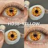 1 Pair Halloween Color Contact Lenses for Eyes Anime Cosplay Color Lenses Black Lenses White Contacts Beauty Eye Makeup