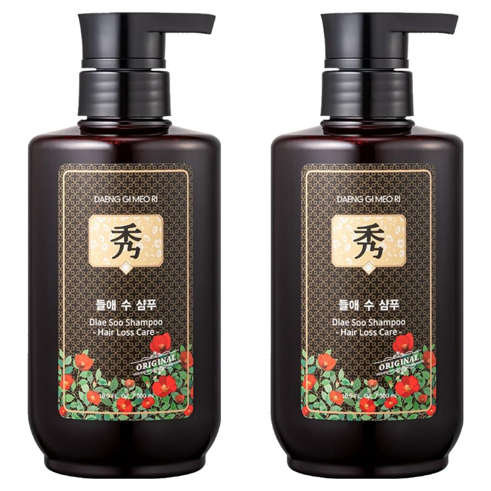 Daenggi Meori Original Deuraesu Shampoo 500ml 2 Pcs