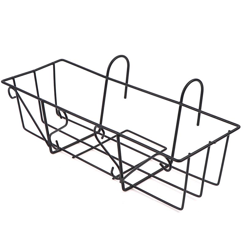 Stojan na rostliny Háčky na květináče Držák Kovaný železný závěsný rám Zahradní dekorace