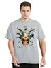 Modna Koszulka T-shirt z Klasyczną Maską Dj Boris Brejcha Letnia Codzienna Koszulka Fitness Bawełniane Topy Męska Odzież Oversize Unisex Koszulka T-shirt