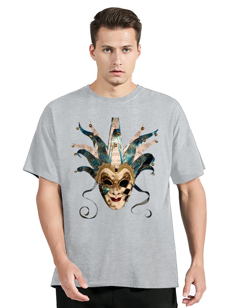 Fashion Dj Boris Brejcha Classic Mask Tshirt Summer Casual Fitness T Shirt Cotton Tops Mens Clothing Oversized Unisex Tshirt S