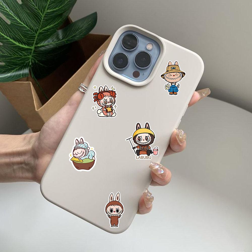 50Pcs Cute Monster Cartoon Stickers - DIY Waterproof Stickers for Phones Guitars Laptops Luggage and Mugs - Kids' Toys