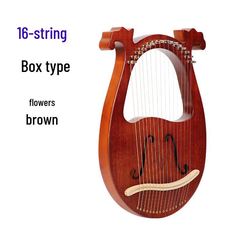 Laiya Qin 16-String Beginner Harp, 19-24