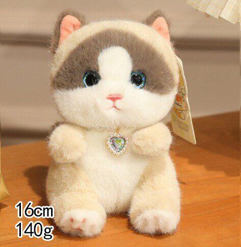 Sheep Plush Toys 16/23cm Simulated Sheep Stuffed Pendant Kawaii Keychain Adorably Home Decor Toys Birthday Gifts Squishy Doll