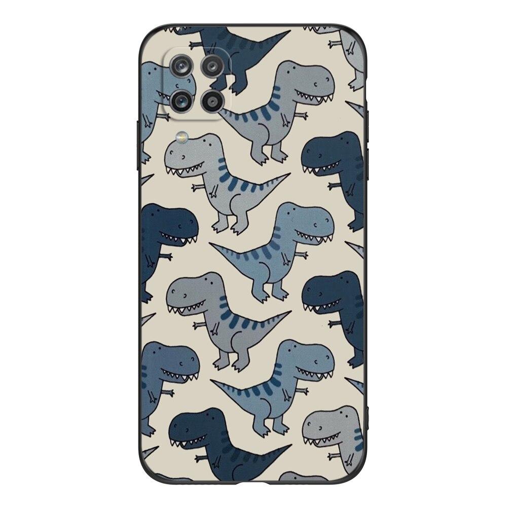 For Samsung A12 M12 Case Phone Cover On Samsung Galaxy SM-A125F M12 M127  Black Tpu Case Cute Funy