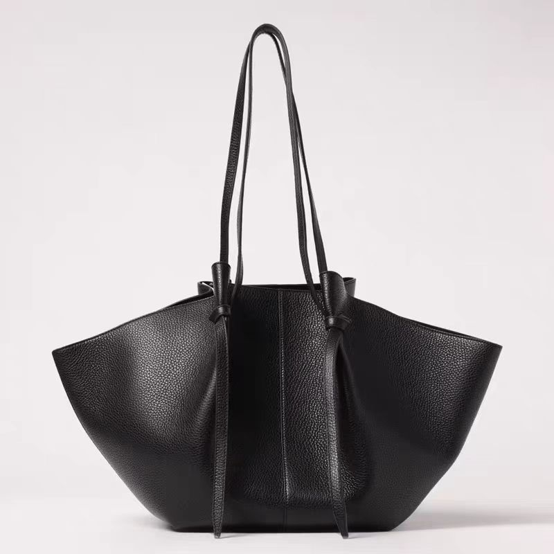 Bolso de Mano de Cuero Suave Gamuza de Lujo para Mujer Bolso de Hombro de Gran Capacidad Bolsos de Mano Bolso de Almacenamiento con Forma de Ala Fashi Bolso de Compras Chic