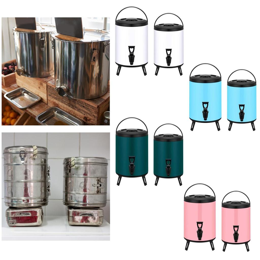 Beverage Dispenser for And Cold Drinks, Insulated Container Events Cafes