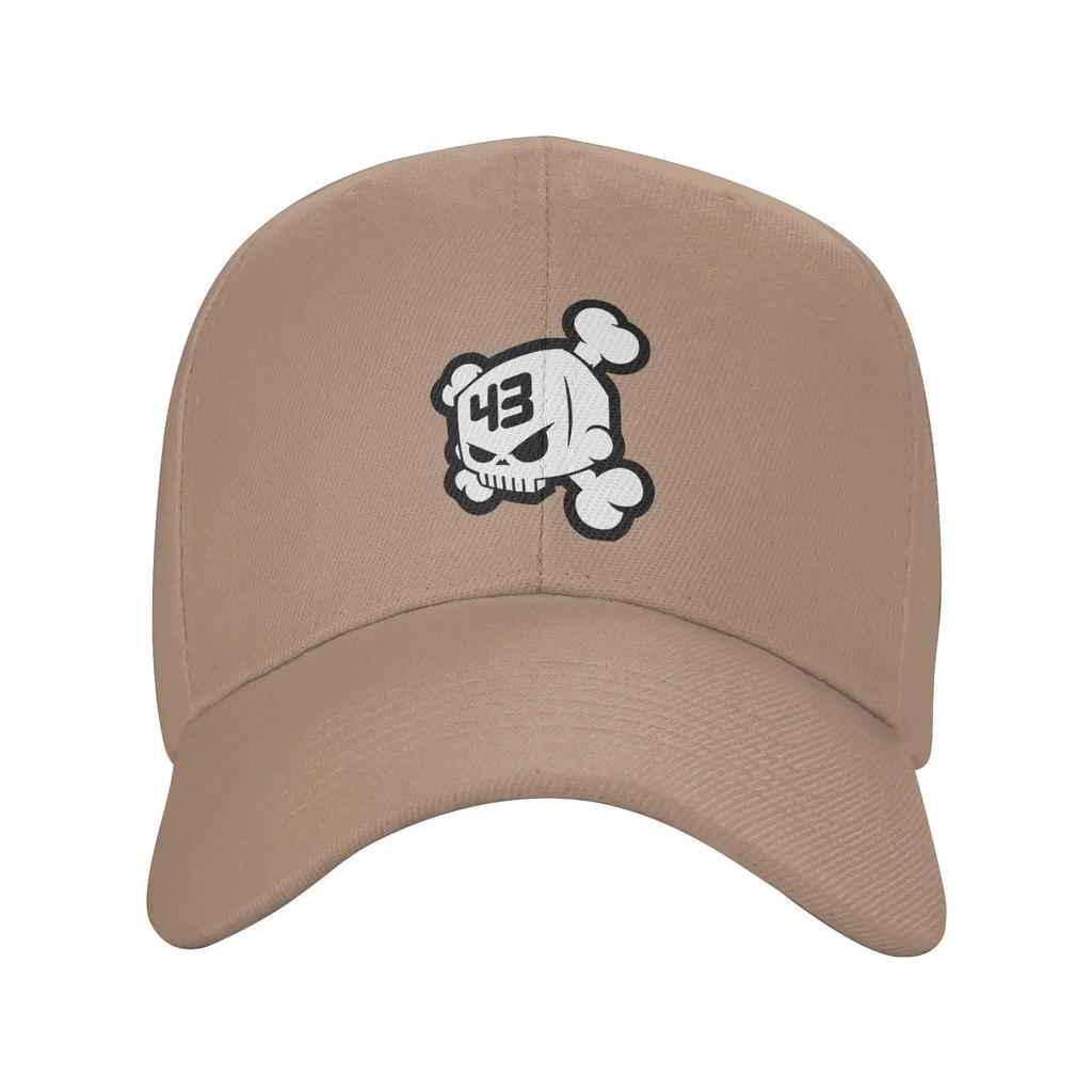 New Arrival Ken Block Baseball Caps Merch For Men Women Trendy Skull Logo Trucker Hats Adjustable