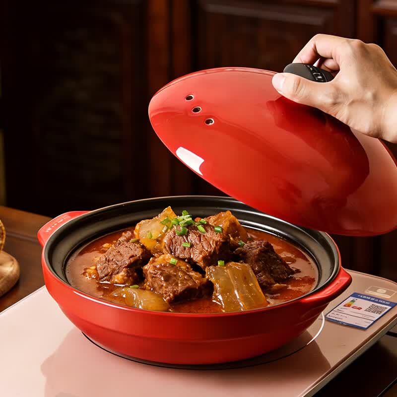 IKTN Universal Thickened Ceramic Casserole Pot