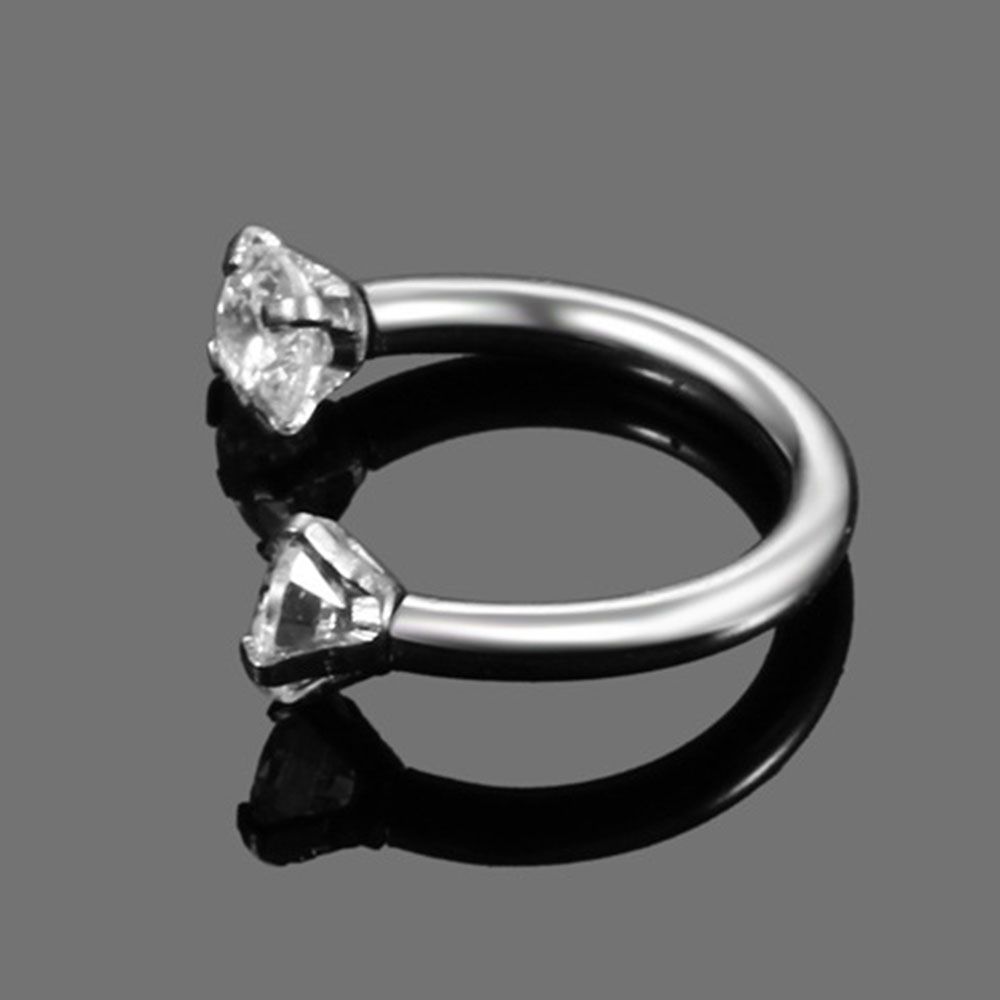 Hot Popular Piercing Septo Nose Lip Helix Captive Hoop Ring Jewelry Septum Cartilage Eyebrow Ear
