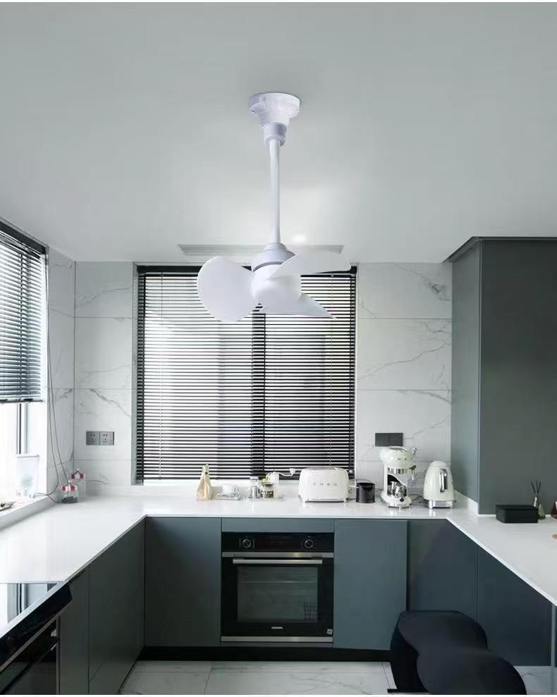 Multi-functional Socket Fan: Small Whirlwind Wall-mounted or Floor-standing Fan for Toilet and Kitchen