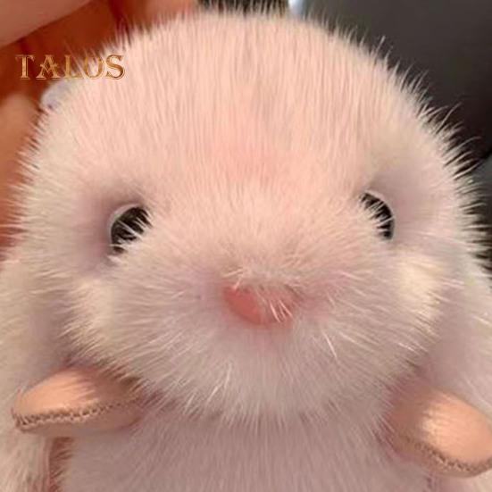 Schlüsselanhänger in Hasenform, Anhänger mit langen Ohren, Plüschkaninchen, Puppe, Charme, Autoschlüsselhalter, Tasche, Rucksack, Dekoration