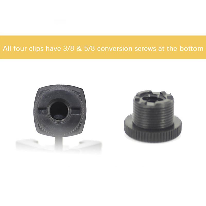 Multifunction Microphone Holder Universal  Clip Stand Rotatable Adjustable