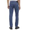 Calvin Klein Mens Leather Badge Slim Jeans