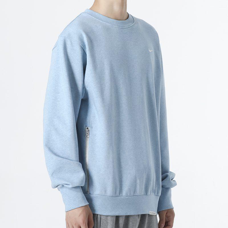 Nike Sweatshirts Men's Blue Crew Neck Moderate Other DQ5821-494