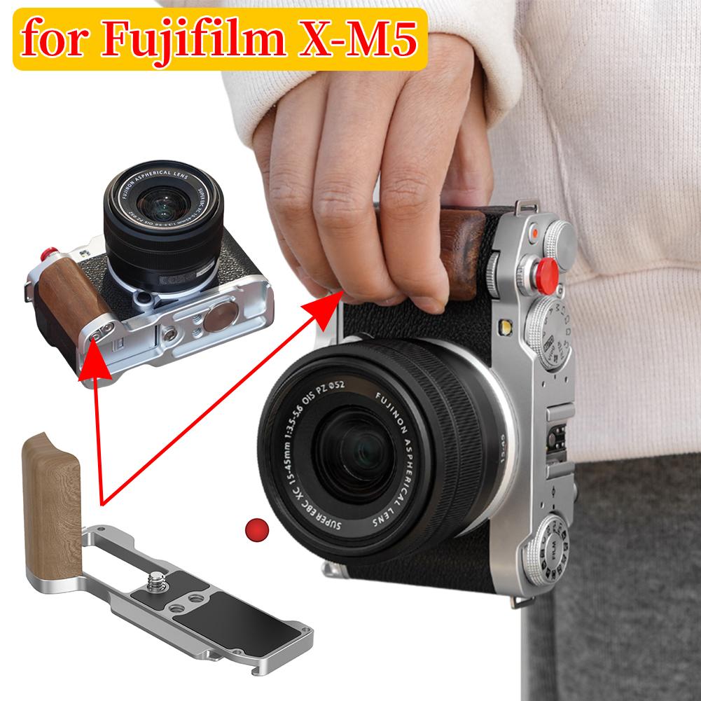 For Flymile X-M5 Thumb Grip for FUJIFILM X-M5 Camera Aluminum Alloy Metal Grip Photographic Stabilization Bracket Accessories