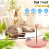 New Cat Leakage Ball Toy Safe Interactive Cat Treat Dispenser Sturdy Help Feeding Ball Pet Feeder Toy for Your Home