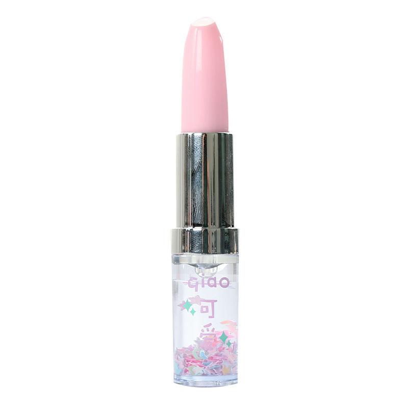 Lipstick Gel Pen 0.5mm Creative Cute Student Stationery Flow Sand Pen