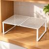 Expandable Telescopic Shelf Separator for Wardrobes and Cabinet Storage Organization