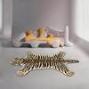 Special-shaped carpet, cartoon irregular carpet, lying tiger/panther//lion, living room bedroom, 80x160cm