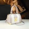 Foreign Style Crocodile Pattern Doctor Bag Temperament Portable Messenger Bag Exquisite Leather Women'S Bag High-End Trendy