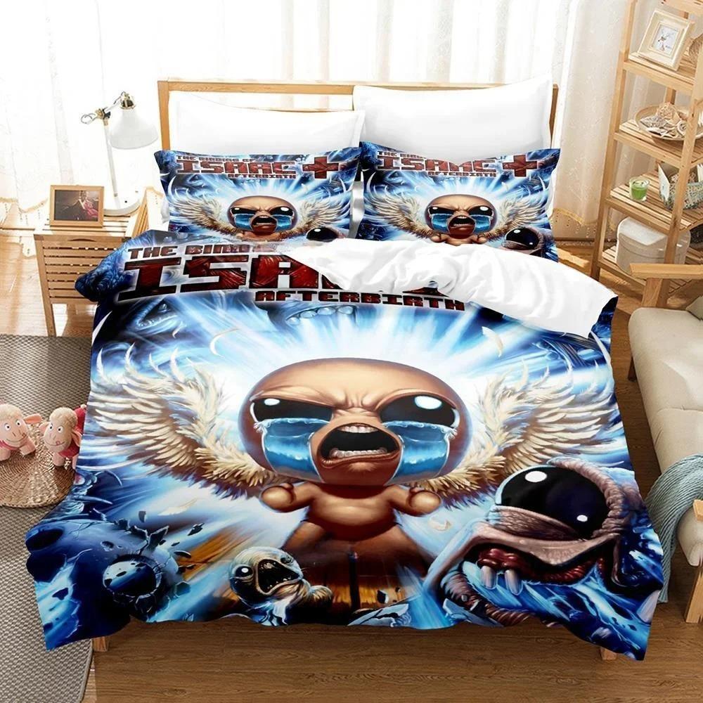 3D-Druck Spiel The Binding of Isaac Bettwäscheset Einzelbett Twin Full Queen King Size Bettset Erwachsener Kind Schlafzimmer Bettbezugsets