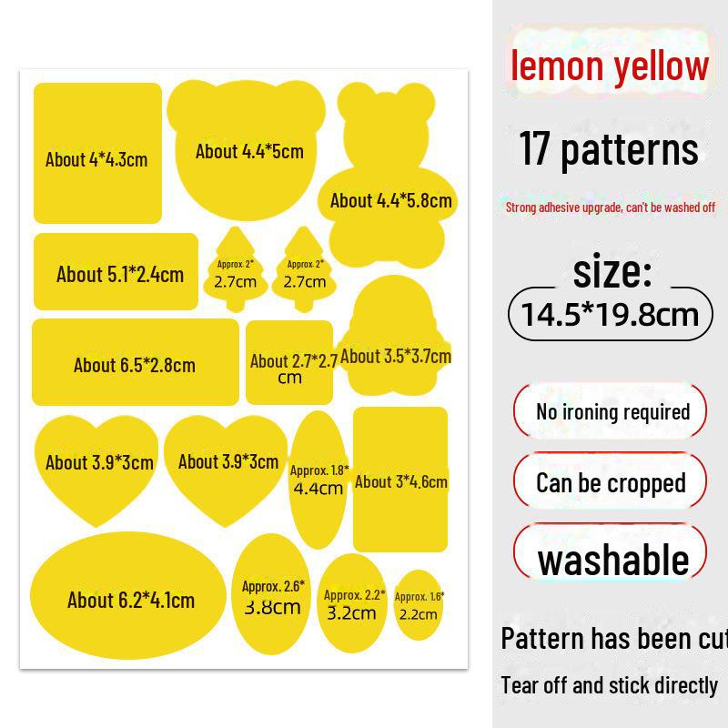 High-End Washable Self-Adhesive Down Jacket Repair Patch