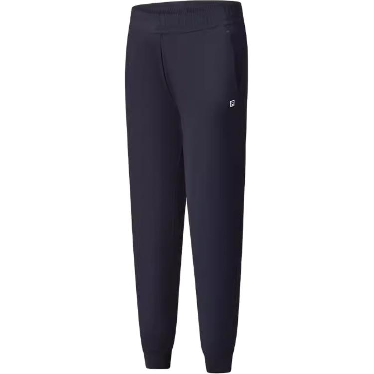 Fila Soft And Comfortable Casual Cool Feeling Knitted Sports Pants Women Bottoms Dark-Blue A11W431608FNV