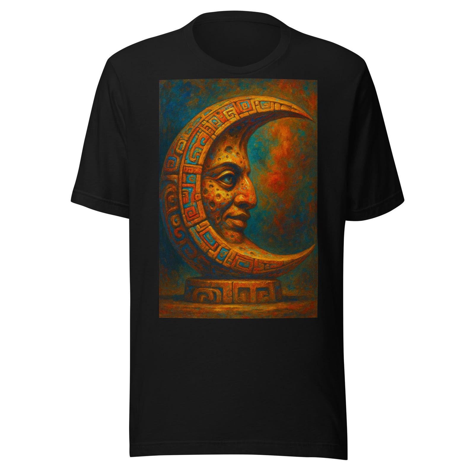 Aztec Moon Unisex t-shirt 2XL