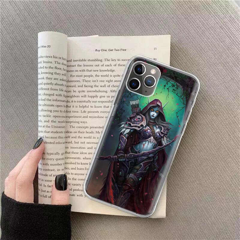 W-World Of W-Warcraft Elf Phone Case For Apple Iphone 12 13 Mini 14 15 Pro 17 Pro Max Air 11 16E 16 Plus Shell Cover C