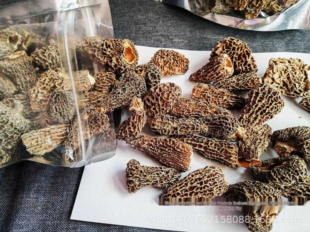 Yunnan First Flush Wild Dried Morel Mushrooms - Perfect for Soups