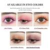 FOMIX Diamond Glitter Eyeshadow High Gloss Sparkling Eye Makeup 5 Colors Monochrome Eye Shadow
