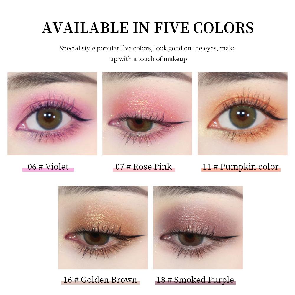 FOMIX Diamond Glitter Eyeshadow High Gloss Sparkling Eye Makeup 5 Colors Monochrome Eye Shadow