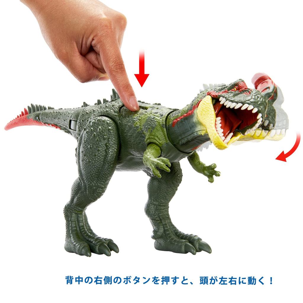 Mattel Jurassic World Big Action! Sinotyrannus Total Length: Approx. 35cm Ages 4+ HLP25