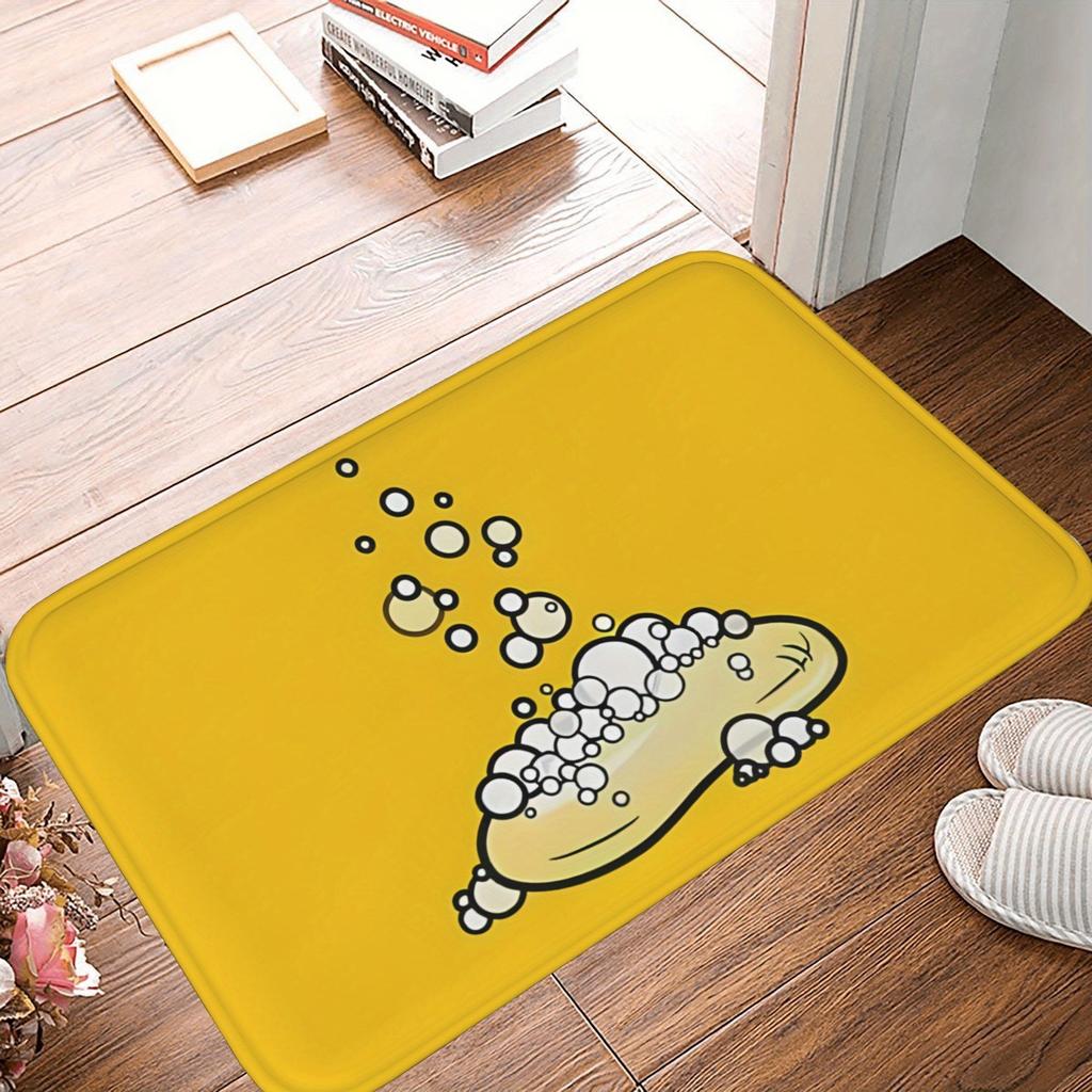 1PC Rainbow Gradient Roses Kitchen Rug Non-Slip Door Mat Pop Design Bathroom Rug Bath Mat Carpet for Home Sink Laundry Decor