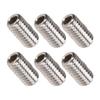 50Pcs Set Screw A2‑70 Stainless Steel Grub Screws Assortment Kit Hardware Fasteners SetM3x6