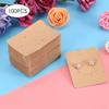 Jewelry Display Storage Paper Cards Earring Ear Stud Necklace Hairpin Hanging Card