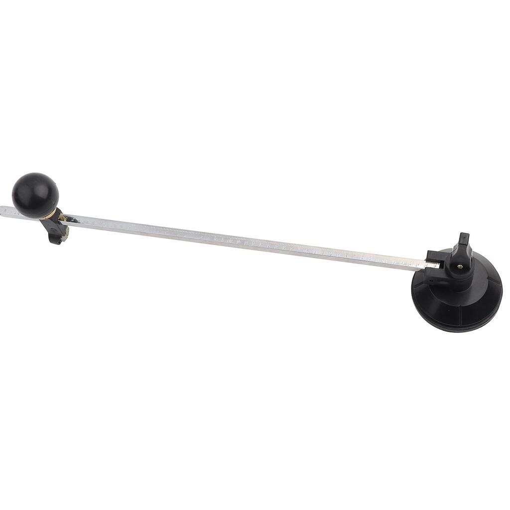 Glass Cutter 6 Wheel Circular Cutting Cutter with Suction Cup (#1)