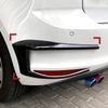 1 Paar Auto Heckstoßstange Splitter Canard Heckleuchten Spoiler Bremsleuchten Zierleiste für VW Golf 7 7.5 MK7 MK7.5 GTI R GTD R400 2012-2020