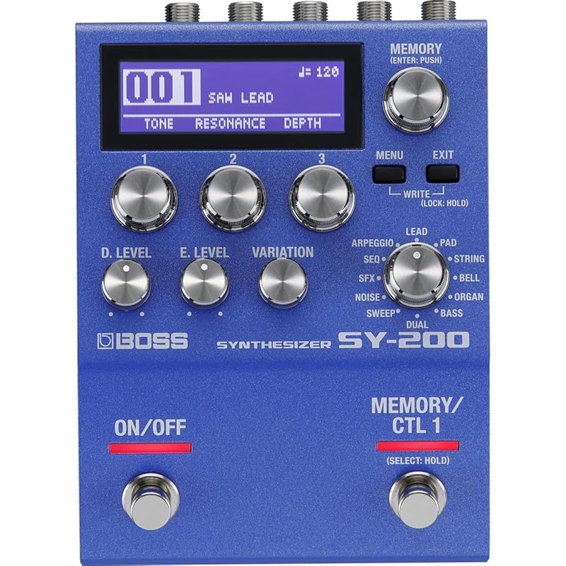 Boss Guitar Synthesizer Pedal SY-200